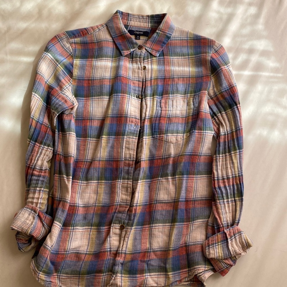 Madewell Fall Plaid, Size XS